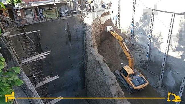 جمع آوری رمپ در پروژه یوسف آباد شرکت عمرانی مهندسی ایستاسازه