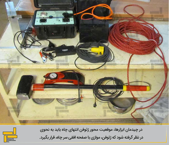 روش انجام آزمایش لرزه‌ نگاری دانهول