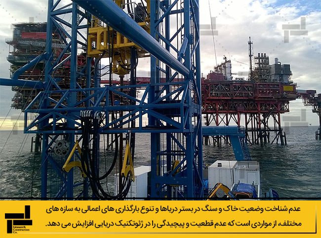 بررسی و تحقیقات محلی در ژئوتکنیک دریایی