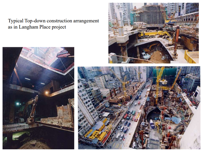 روش تاپ‌دان در گودبرداری‌های عمیق شهری؛ تجربه ایران در مقایسه با سنگاپور و هنگ‌کنگ